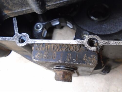 Kawasaki 200 KDX KDX200-C2 Used Engine Case Cases Set 1987 KB86 - Picture 3 of 9