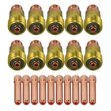 TIG for Stubby Gas Lens Kit 20pcs/Set 17GL332 10N24S 3/32 Efficient