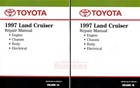 SHOP MANUAL LAND CRUISER SERVICE REPAIR 1997 TOYOTA BOOK