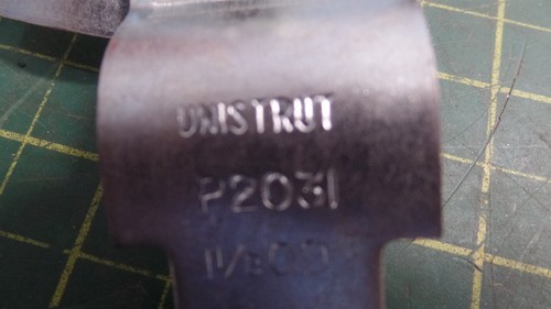 GENUINE UNISTRUT PARTS P2031 TUBING CLAMP 1-1/8" OD, P 2031, N.O.S, SET OF 3 !!! - Picture 3 of 7