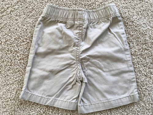 Pantalones Cortos Jumping Beans Niños Pequeños Bronceado Beige Cintura Elástica 2 Bolsillos Talla 3T Usado en Excelente Condición - Imagen 2 de 2