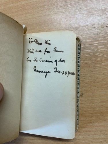 1929 " Avec Jésus " Prières Catholics Illustrée Minuscule Résine Housse Livre - Imagen 19 de 19