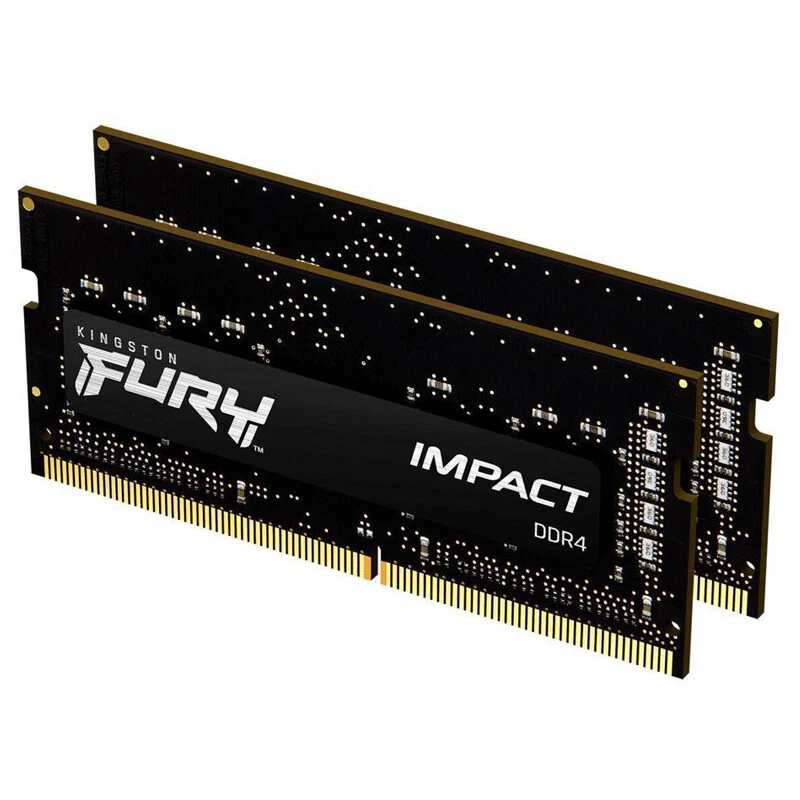 FURY IMPACT DDR4 RAM 32GB(2x16GB) 2133 2400 2666 3200 SODIMM Laptop Memory NEW - Image 2 of 4