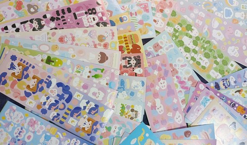 Children Kids Reward Craft Deco Scrapbooking, 17+stickers per Sheet X 10 sheets - Picture 3 of 5