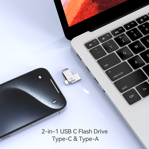 USB 2.0 Memory Stick USB Stick Flash Drive High Speed 32GB Type-C USB Memory DEU - Bild 4 von 12