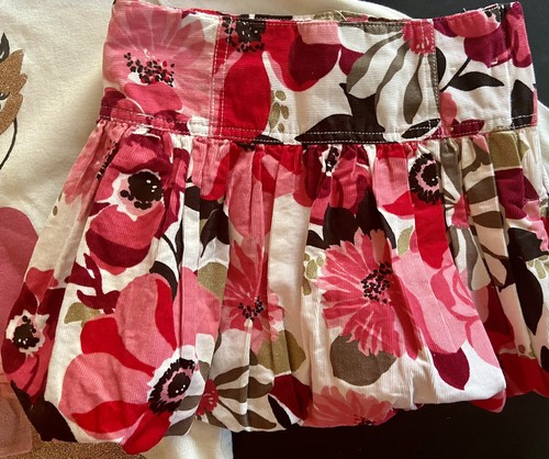 NWOT/NWT Girls 5 Gymboree STAR OF THE SHOW Cotton Glitter BUBBLE SKIRT & TOP set - Picture 2 of 10