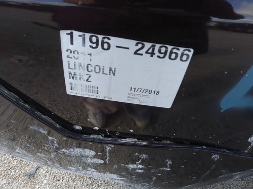 2010-2012 LINCOLN MKZ HEADREST BLACK - BROWN TRIM REAR/BACK SEAT PASSENGERS - Bild 15 von 15