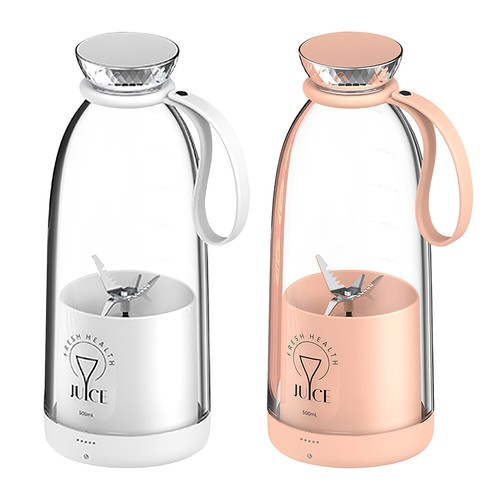 2-in-1 Fruit Blender Electric Juice Cup Rechargeable Fruit Mixer Portable - Picture 2 of 10