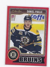 14-15 2014-15 O-PEE-CHEE DANIEL PAILLE RED PACK REDEMPTION 222 BOSTON BRUINS