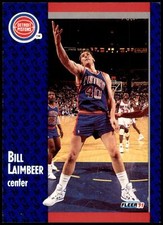 Bill Laimbeer #62 1991-92 Fleer