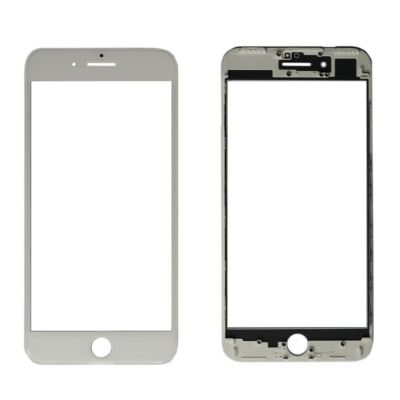 Für iPhone 7 Plus - 3-in-1 LCD Glas mit Rahmen & OCA - Weiß
