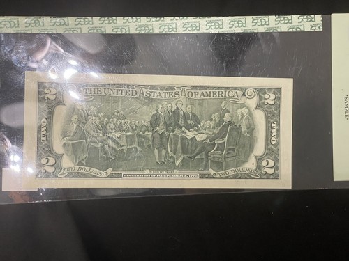 1995 $2 Federal Reserve Note FR#1936-F - PCGS GEM 65PPQ - Picture 7 of 8