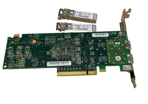 Emulex LPe31002-M6 | PCIe 3.0 x8 | Pełny profil | w tym 2x moduł SFP 16G - Zdjęcie 3 z 3