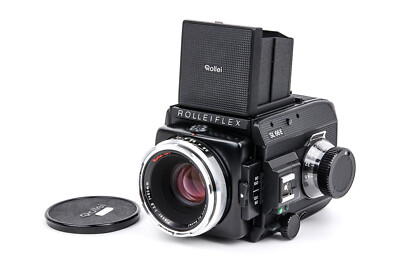 15183E 新品同様 Rollei SL 66 80mm F2.8 Ex+ Rollei Rolleiflex SL66E + Planar 80mm f/2.8 HFT Lens +