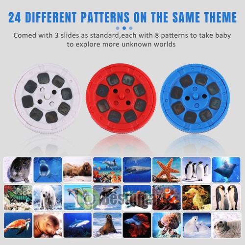 Linterna Luz LED Proyector Juguetes educativos para niñas y niños de 2.4.6.8 año - Picture 34 of 57