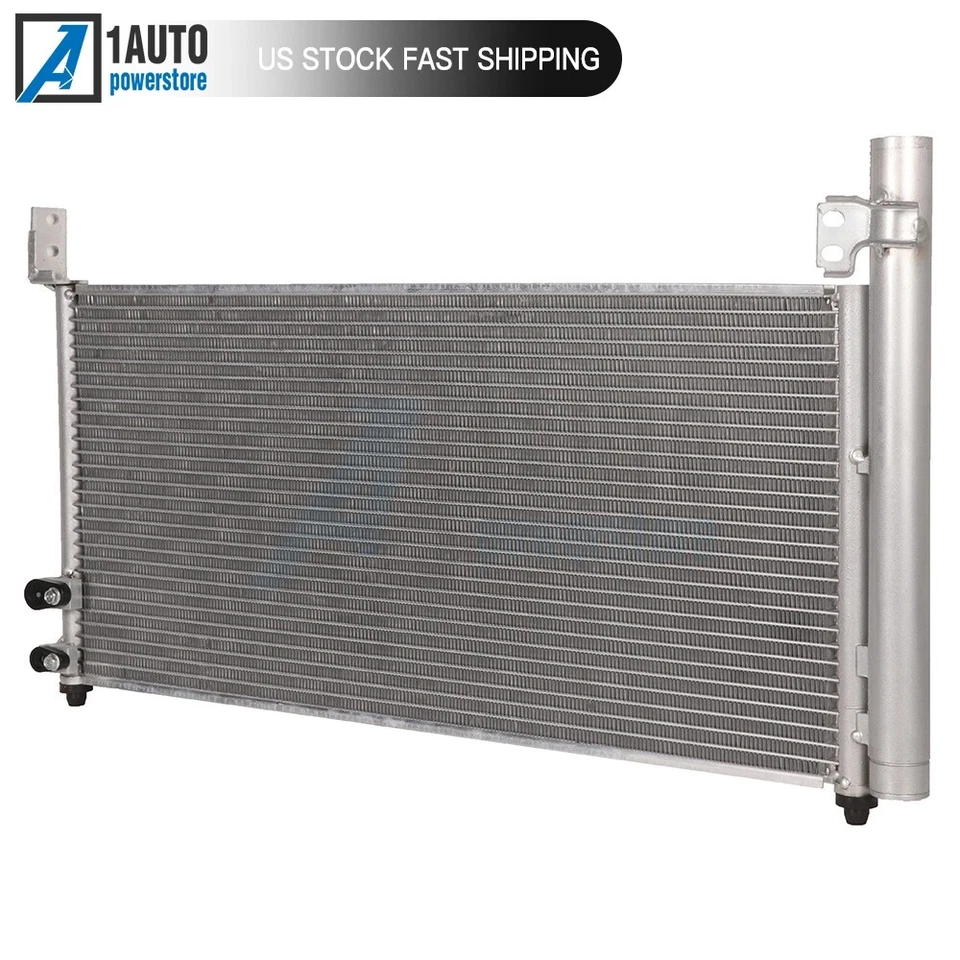 Núcleo de aluminio condensador de CA para Toyota Prius 2010-2017 enchufable Lexus CT200h 1,8 L Foto 3 de 4