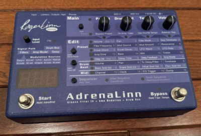 ギター Roger Linn Design AdrenaLinn I Roger Linn Design Adrenalinn 1 Sequencing Guitar Multi