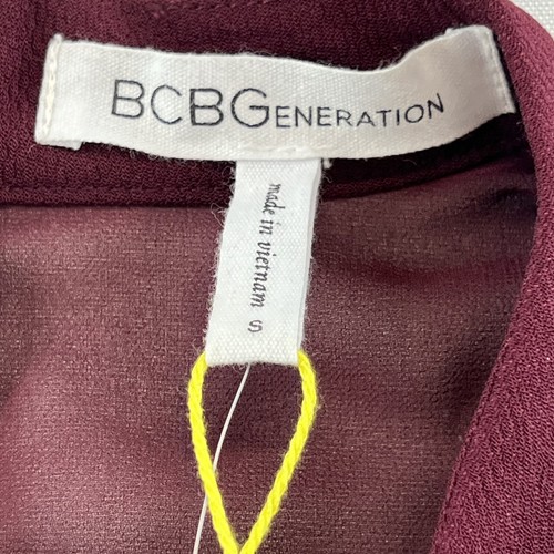 BCBGeneration Womens Burgandy Sleeveless Dress NWT Size S - Picture 8 of 9