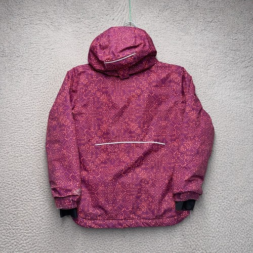 Columbia Jacket Youth Girls Small Purple Pink Full Zip Outdoor Coat Outgrown - Picture 8 of 15