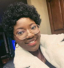 Short Real Human Hair Wig Black Afro Curly Pixie Cut Wig for Black Women Daily