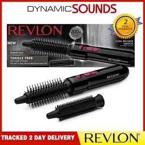 Revlon Rvha6017uk 200 Watts Tangle Free Hot Air Brush Hair Styler