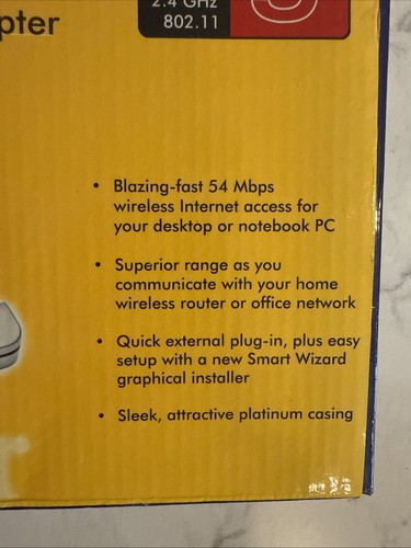 NetGear 54 Mbps Wireless USB 2.0 Adapter - WG121 - New - Picture 6 of 12