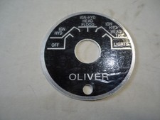 NEW Ignition Switch Plate for Oliver Super 88 66 77 99 Tractor 1K1274A
