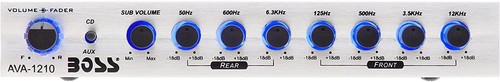 Ecualizador Para Carro Autos Coche De Sonido BOSS 7 Banda Pre-Amp Audio Control - Picture 3 of 12