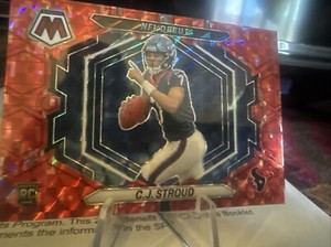 2023 Panini Mosaic - CJ STROUD RC Rookie Red Mosaic NFL Debut