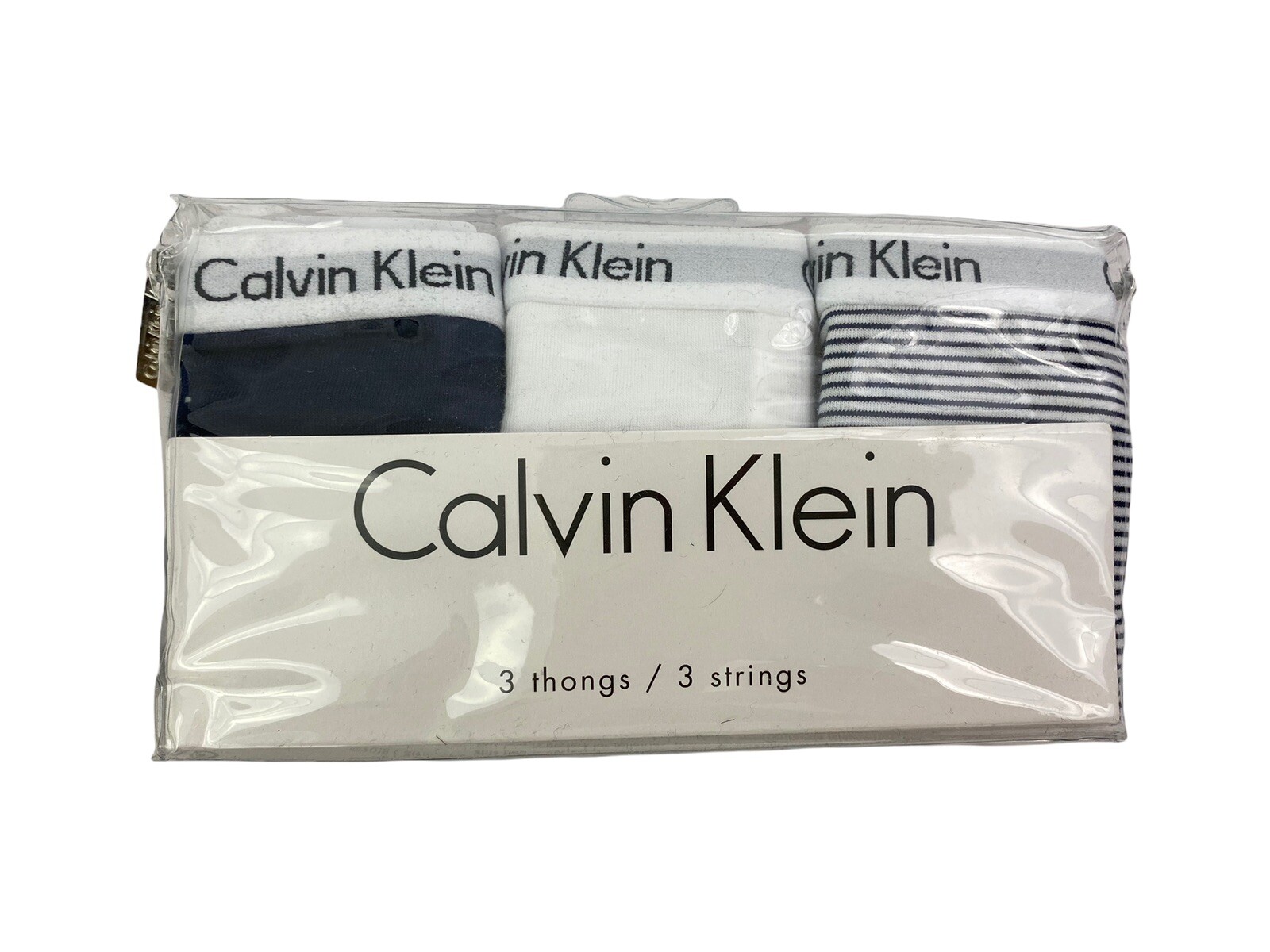 Calvin Klein Thongs 3 Pack Carousel - Large - RRP £38 - New 8719115672249 | eBay Calvin Klein Thongs 3 Pack Carousel - Large - RRP £38 - New 8719115672249 | eBay