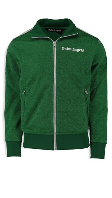 【新品未使用】Palm Angels グリッター トラックジャケットXL Mens PALM ANGELS Glitter Side Stripe Track Jacket Green | eBay