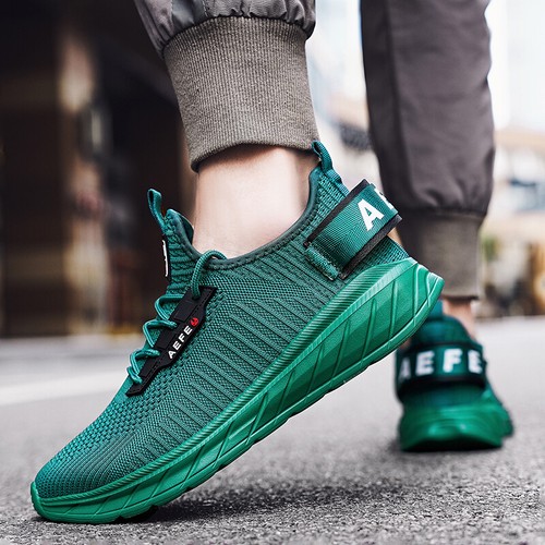 Fashion Mesh Breathable Athletic Shoes MD Sole Lightweight Sneakers for Men - Picture 7 of 30