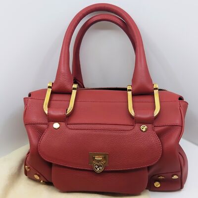 Schultertasche Chopard ''Happy Diamonds Caroline'', rot, mit Rechnung