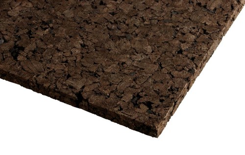 Schwarzkork Dämmplatte aus expandiertem Kork Backkork Korkdämmung 900x600x20 mm