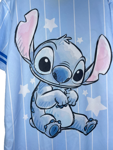 Disney STITCH maglia da baseball grafica donna grande blu - Foto 7 di 12