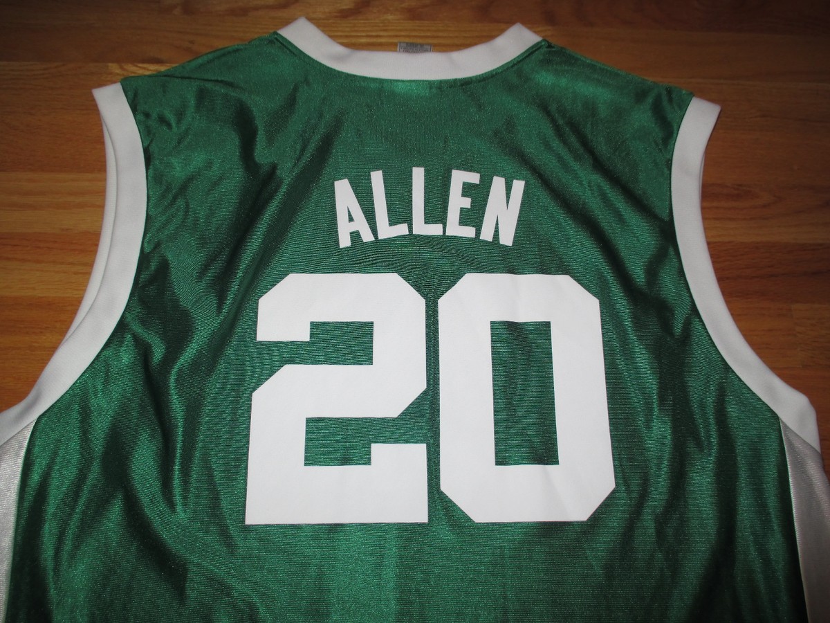 刺繍‼️ NBAユニフォーム Boston Celtics Ray Allen ADIDAS Boston Celtics #20 Ray Allen Basketball Jersey Size S