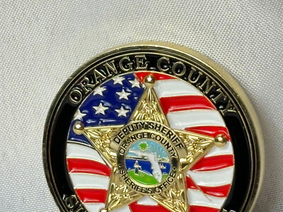 Orange County Sheriff's Office Florida Challenge Coin Medal