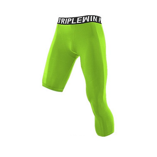 Herren Kompression Tight Hose 3/4 Capri Leggings Sport Basketball Base Layer - Bild 14 von 18