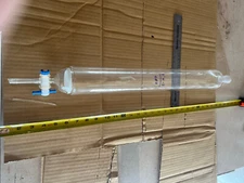 Column, 24/40 joint, disc, 3" x 18"