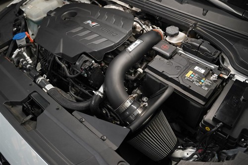 HPS Performance Polish Air Intake Cool Ram for 22-23 Hyundai Kona N 2.0L Turbo - Foto 2 di 7