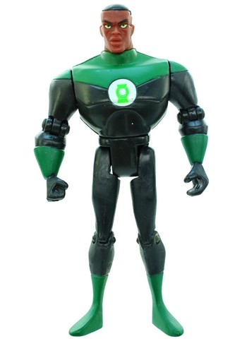 2003 Justice League Unlimited MISSION VISION GREEN LANTERN Complete Mint - Picture 2 of 3