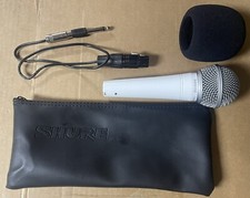 Shure Limited Edition White Cardioid Dynamic Vocal Microphone (SM48)