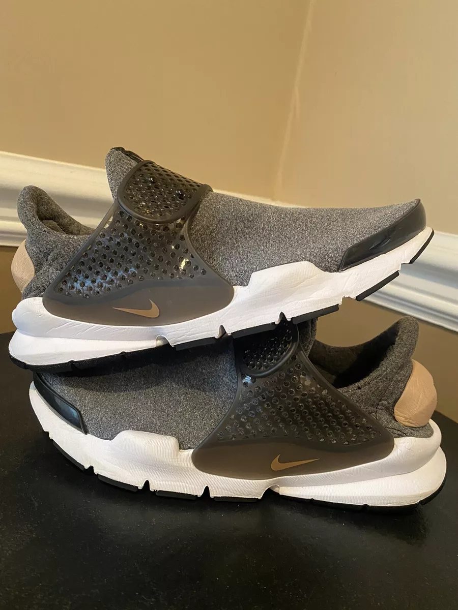 Oferta título caloría Sz 7 Nike Sock Dart Women&#039;s SE 862412-001 Vachetta Black Tan Grey Gray  OG Rare | eBay