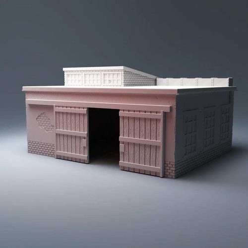 Warehouse B - Marvel Crisis Protocol Building - Tabletop Terrain MCP - Picture 6 of 9