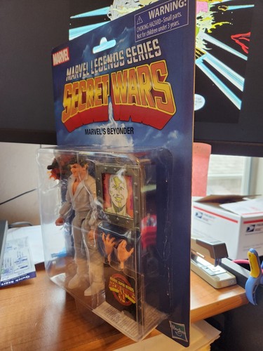 MARVEL LEGENDS RETRO SECRET WARS THE BEYONDER 6” BATTLEWORLD New - Picture 2 of 6