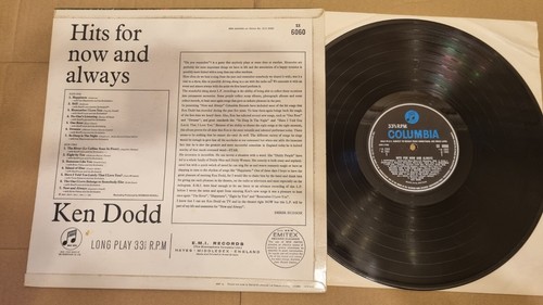 Ken Dodd - Hits for now and always - LP 1966 Columbia Mono *VG (play tested - Picture 2 of 3