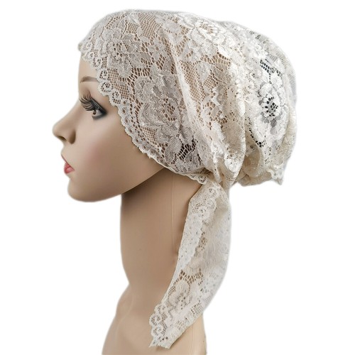 Mujeres Musulmanas Árabes Encaje Hiyab Cubierta Interior Gorra Turbante Sombrero Gorro Ninja - Imagen 31 de 65