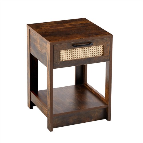 15.75" Modern Nightstand End Table Bedside Table with Drawer for Living Room - Picture 40 of 57