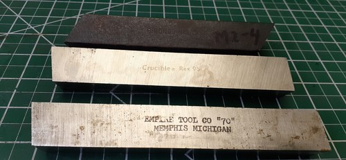3 Cutting Tool Bit Blank 7/8" x 7/8" x 6 HSS Squares Name Brands - USA - Picture 2 of 5