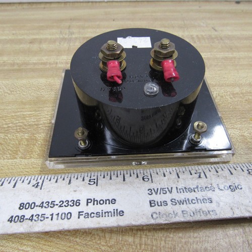 METER PANEL DC AMMETER 1 mA different SCALES - Picture 40 of 181